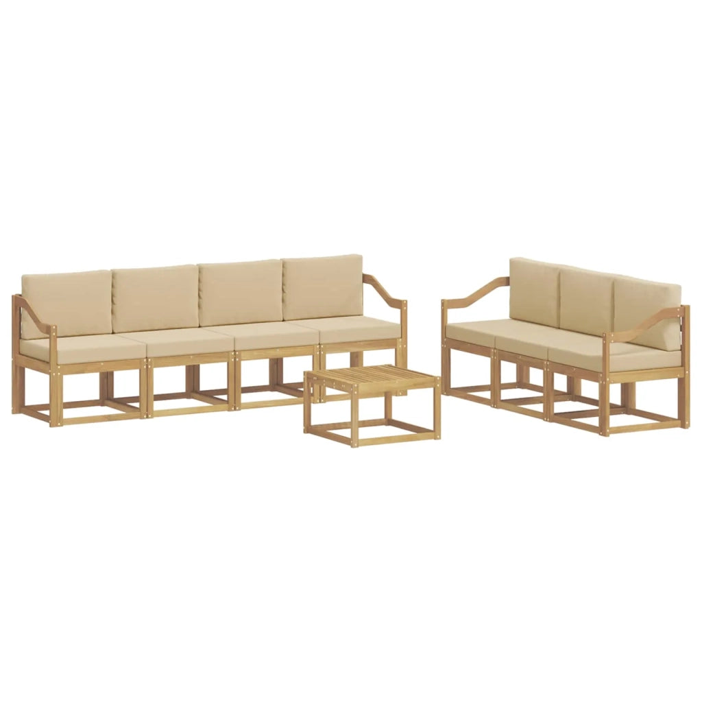 Set di divani da esterno 7 pz 3387367