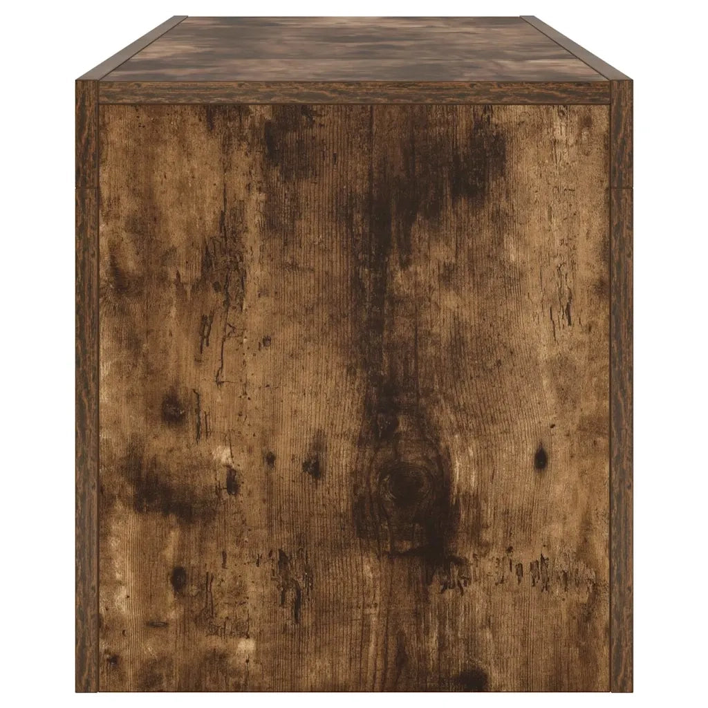 Mobile Porta TV con Luci LED Rovere Fumo 120x35x40 cm cod mxl 48174