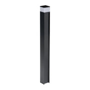 Paletto giardino 80cm quadrato antracite G9 IP44 Kanlux