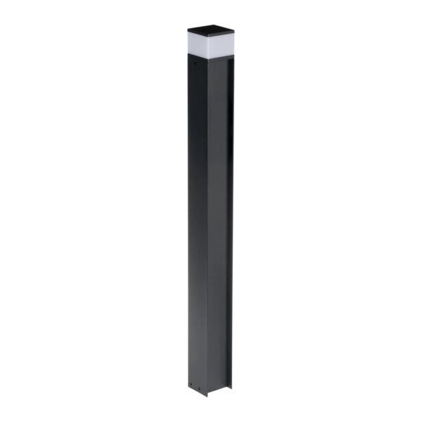Paletto giardino 80cm quadrato antracite G9 IP44 Kanlux