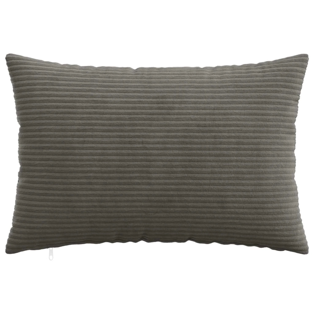 Federa 6 pcs HEERLEN Grigio Scuro 40 x 60 cm corduroy 909210
