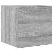 Mobile TV Montati a Parete | Armadietto TV | Mobile Porta TV Grigio Sonoma 30,5x30x30 cm