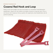 Cable Ties Riciclabili 100 Pezzi - Flessibili - Nastro Adesivo - Nylon - 12mm x 160mm - Adatti all'Organizzazione