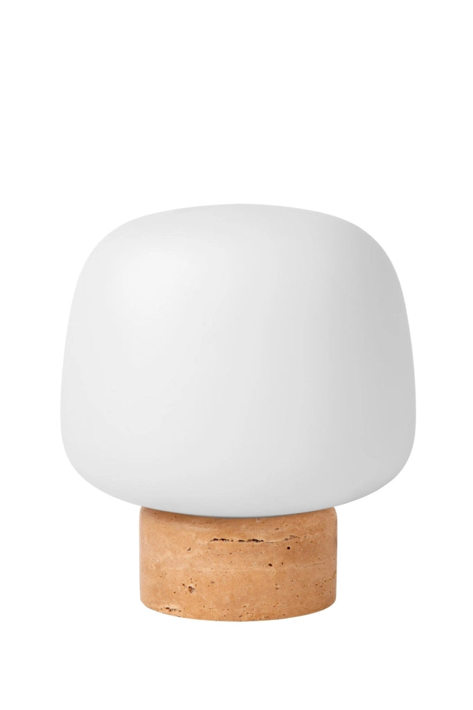 Lampada da tavolo ANSTON marmo vetro opalino E27 Lucide