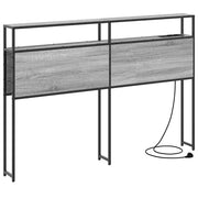 Testiera | Testata contenitore Grigio sonoma Legno multistrato