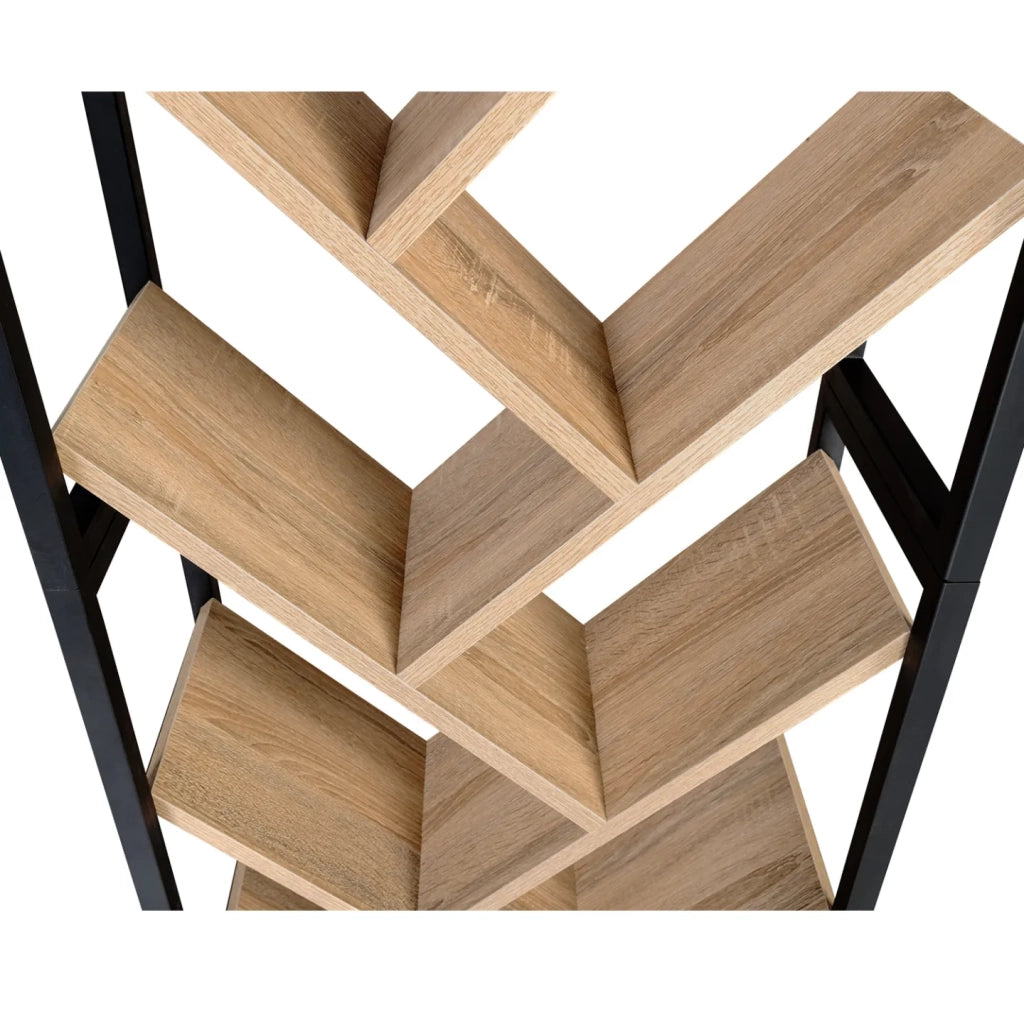 IDMarket - Libreria ad albero 10 livelli design industriale DETROIT