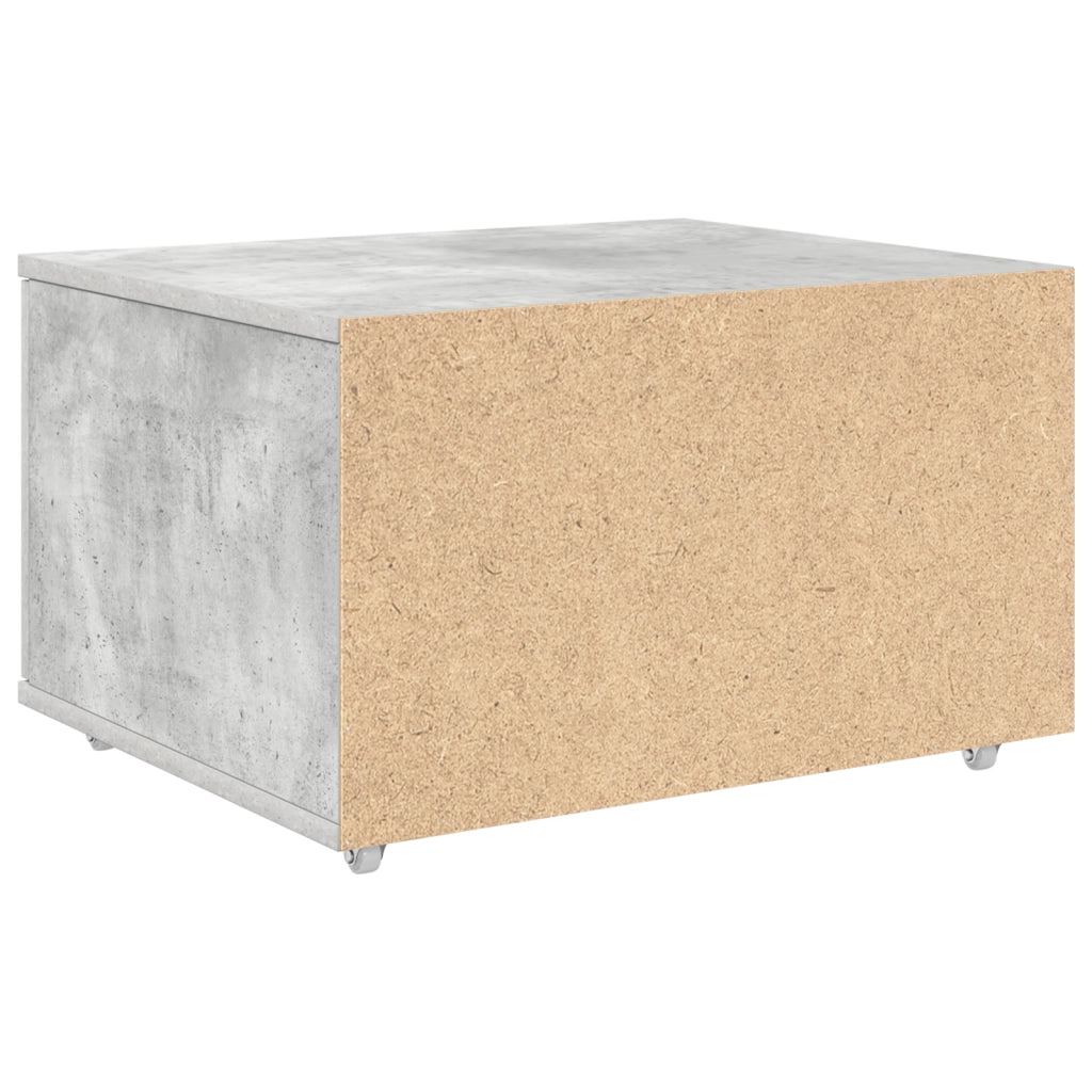 Mobiletto con cassetti Grigio cemento Cemento Medio Ante