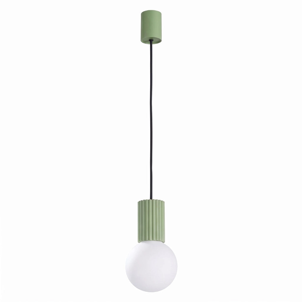 Lampada a sospensione HALO 1 salvia