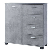 Scarpiera 84 x 80 x 28 cm effetto cemento 03_0007626