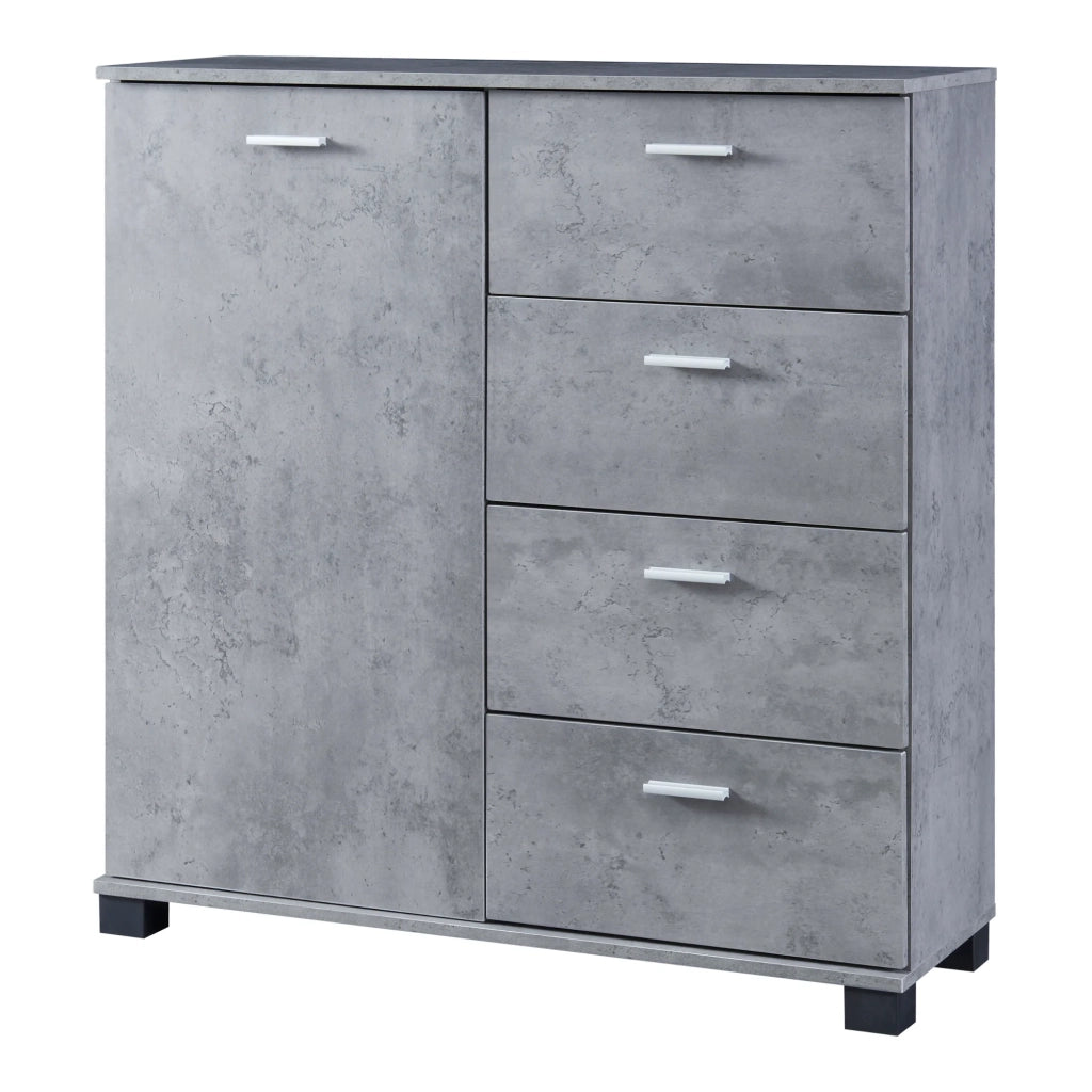 Scarpiera 84 x 80 x 28 cm effetto cemento 03_0007626