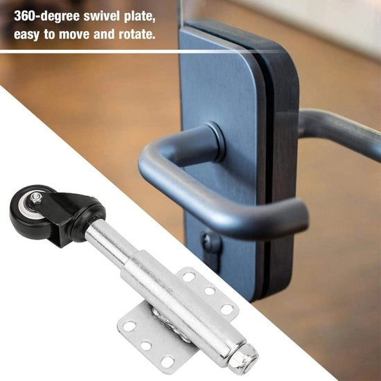 Porta a rotelle con supporto a ruota - 50mm - capacità di carico 50kg.