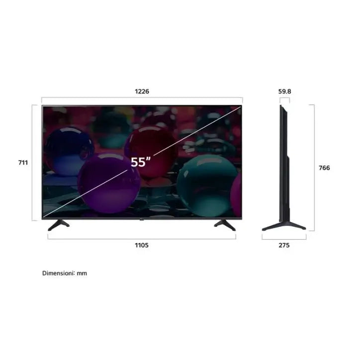 Smart TV LG 55" Serie UA73 (Modello 55UA73006)