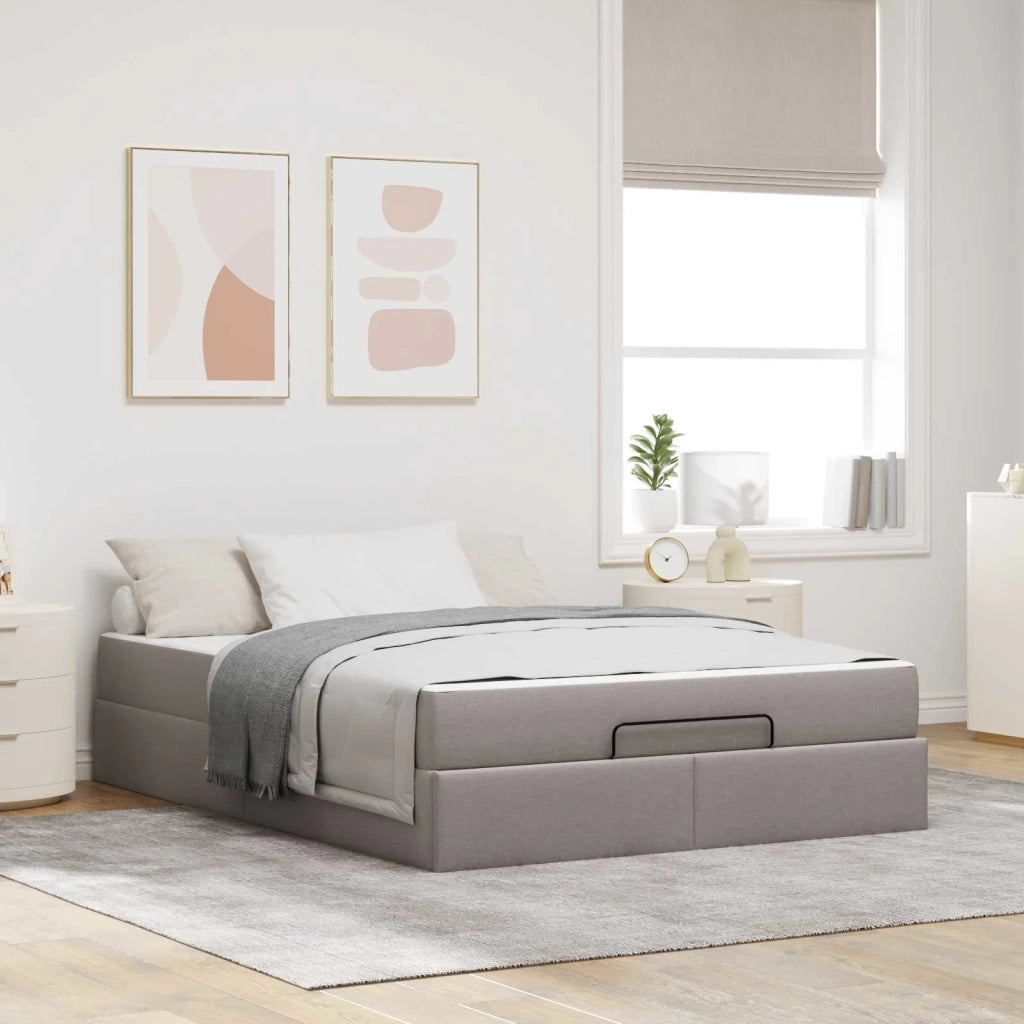 Struttura letto con materasso con materasso 2 pcs Talpa Tessuto