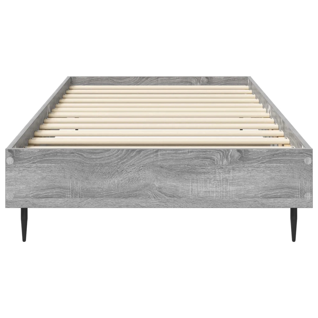 Struttura del letto Sonoma grigio 80 x 200 cm 8009052