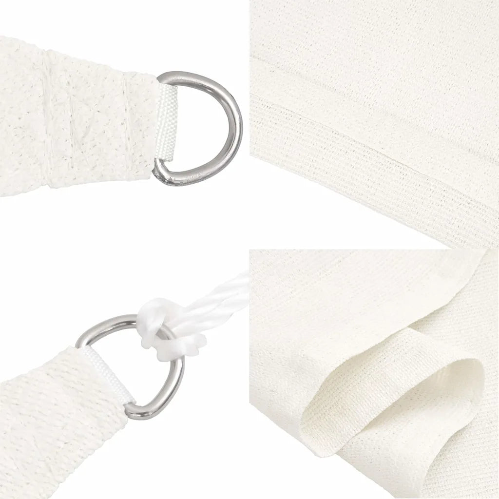 Vela Parasole | Telo Ombra | Vela da ombra 160 g/m2 Bianca 2,5x4,5 m in HDPE