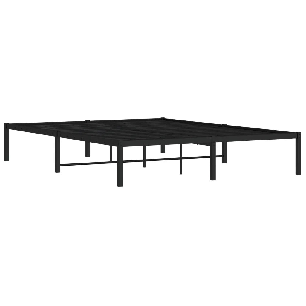Giroletto in Metallo Nero 160x200 cm 373658