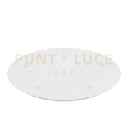 ROSONE IN METALLO D.60CM 5 FORI BIANCO