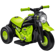 Moto Elettrica per Bambini Verde ¨C zephmum ¨C 3 km/h 30 kg