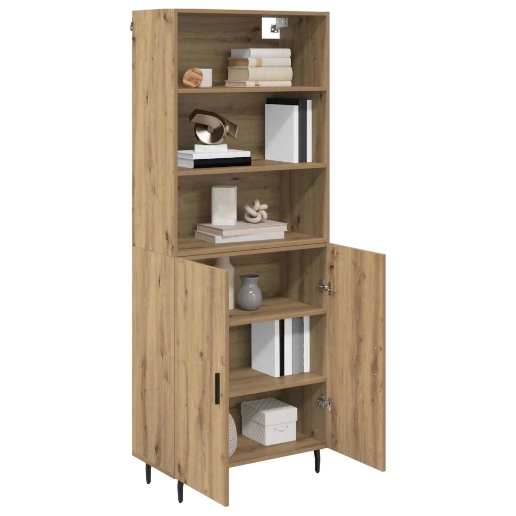 Credenza-Buffet-Armadio da cucina Rovere artigianale 69,5 x 34 x 180 cm 277211