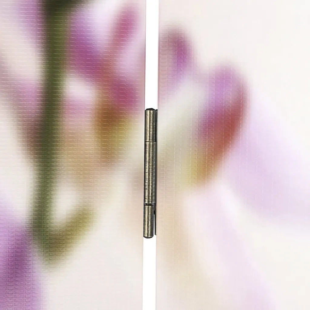 Divisorio Ambienti | Divider per stanze | Paravento Pieghevole 217x170 cm con Stampa Fiore