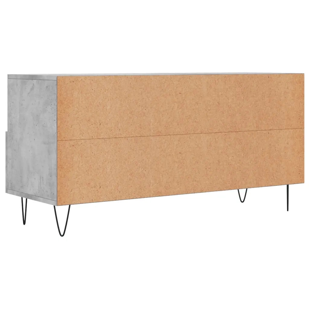 Mobile TV | Armadietto TV | Mobile Porta TV Grigio Cemento 102x36x50 cm Legno Multistrato