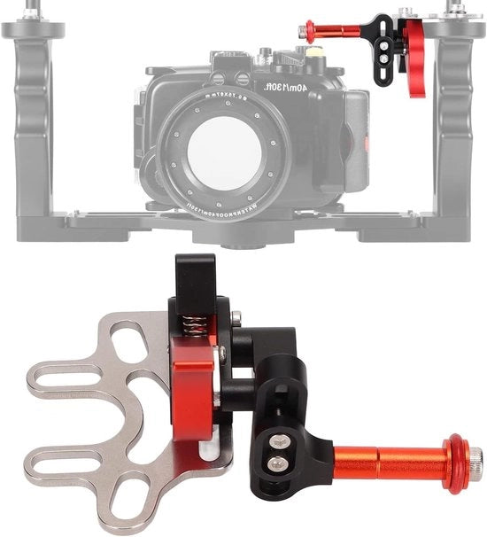 Stabilizzatore per Maniglione di Chiusura Sott'acqua - Portatile e compatibile con Sony, Olympus, Nikon, Panasonic, e altro