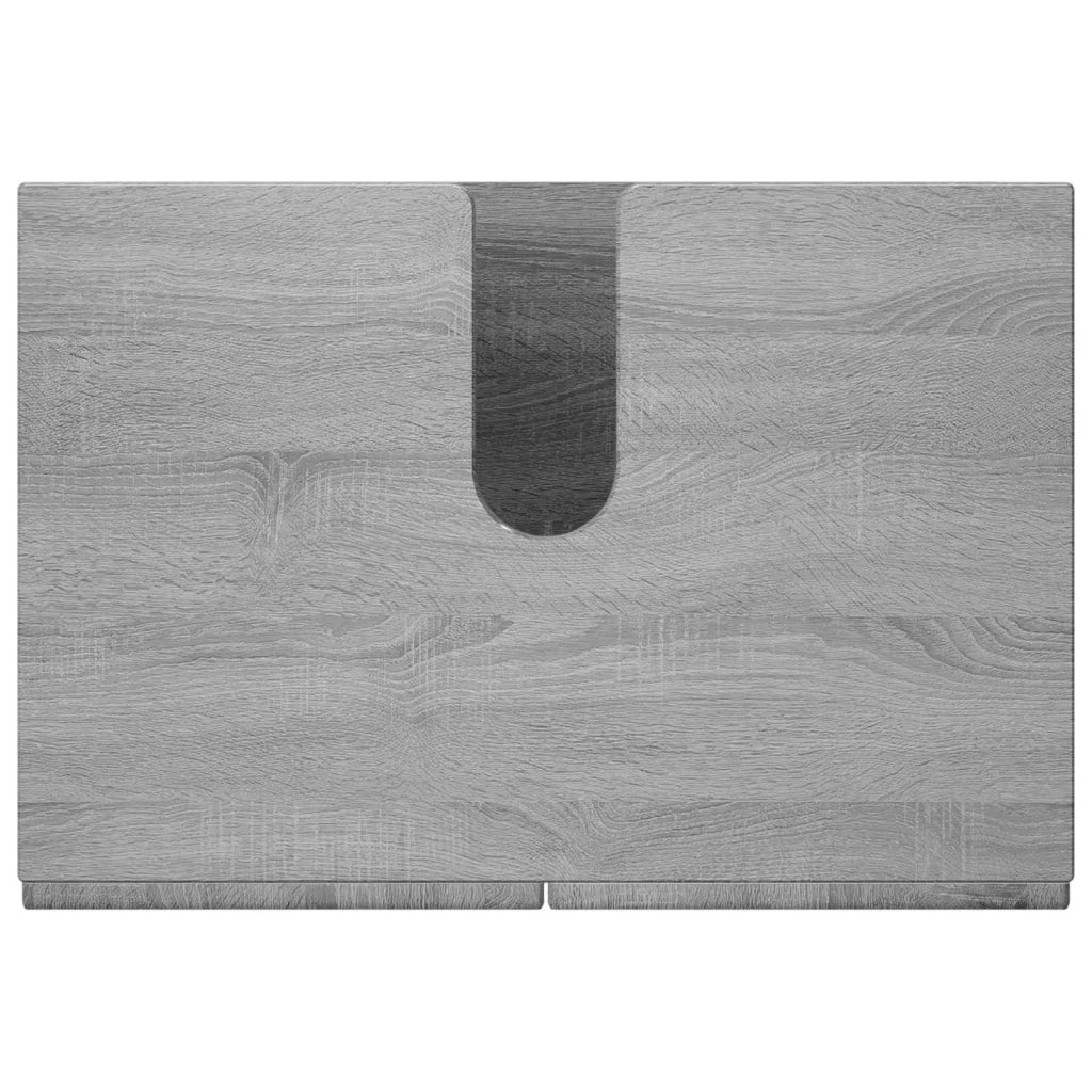 Mobile da bagno Sonoma grigio 60 x 41 x 58 cm 8011618