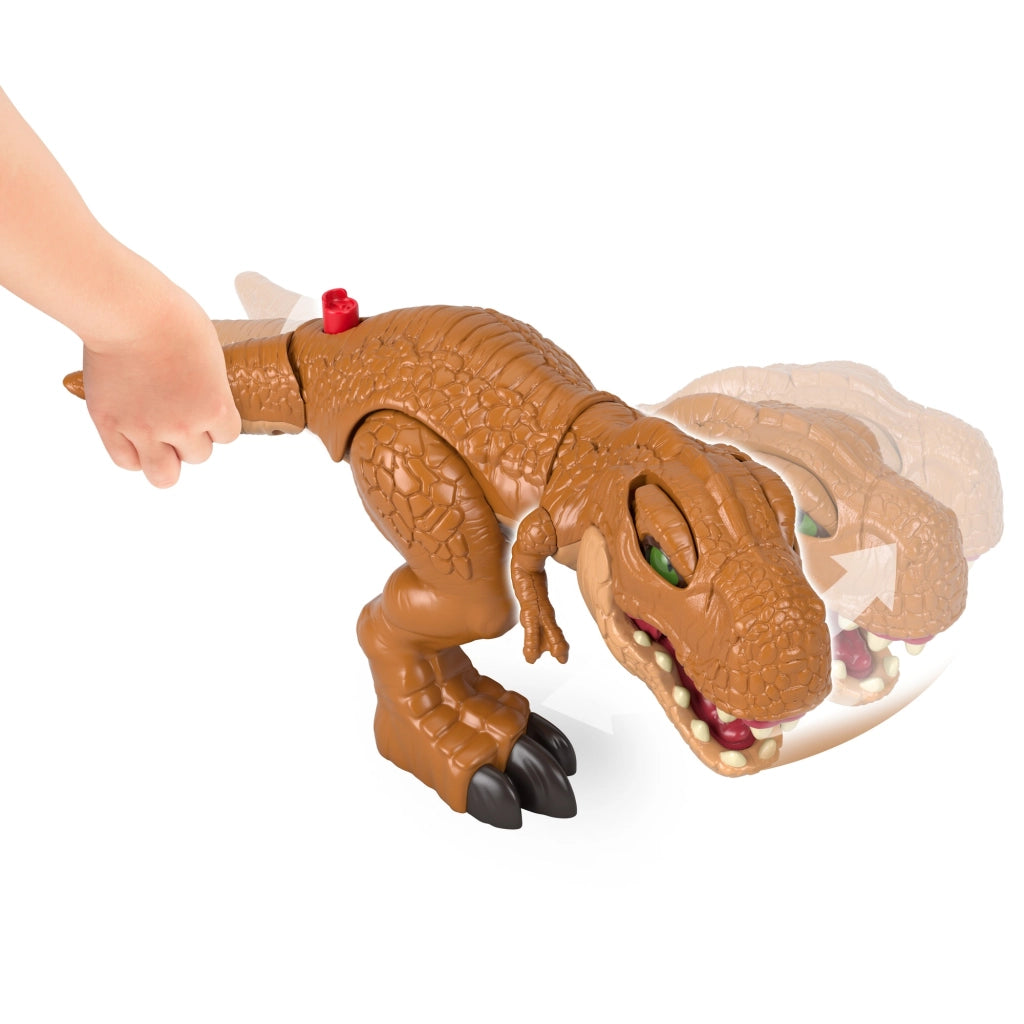 Fisher-Price, Imaginext-Imaginext Jurassic World Ferocissimo Dinosauro T-Rex, Giocattolo per Bambini 3+ Anni, HFC04