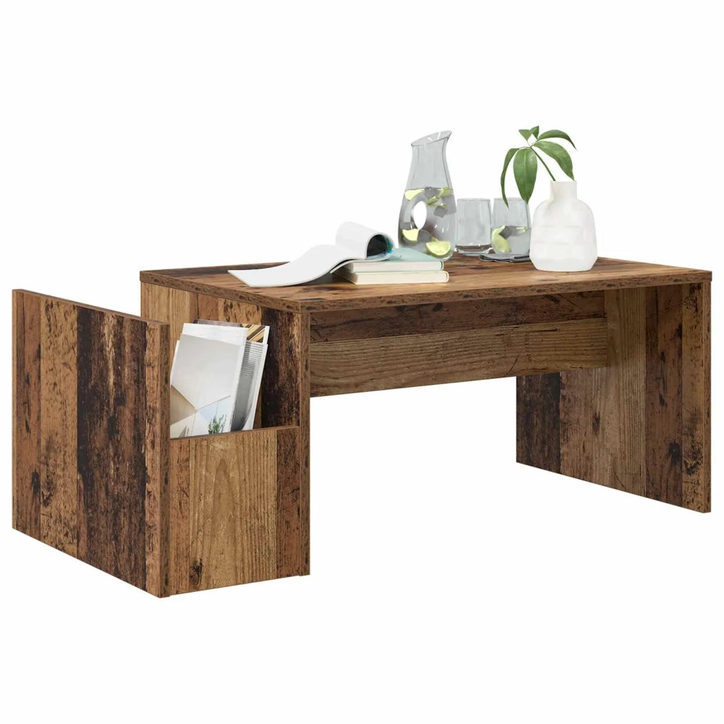 Tavolino da salotto Legno vecchio 90 x 45 x 35 cm 8000178