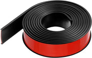 Banda a forma di U, 36 mm x 3000 mm, protezione per angoli flessibili autoadesiva per la riparazione di mobili, armadi, nero