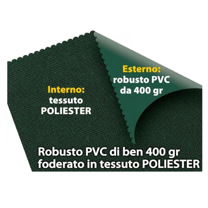 Copertura impermeabile per mobili e salotti, in PVC - Copertura Impermeabile Per Mobili E Salotti, In Pvc Dimensione 250x200 X  H90 Cm Misure: 200 x 150 cm
