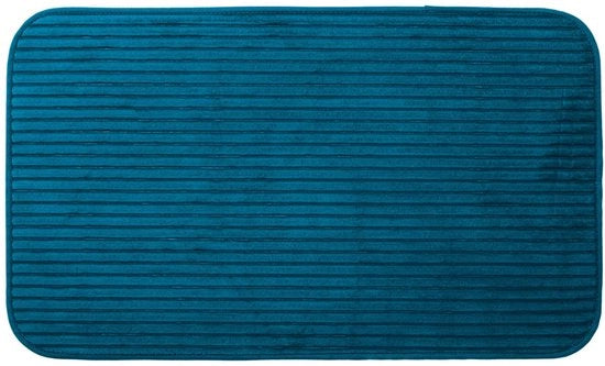 Tappeto cord con aspetto corduroy - benzina - 1 pezzo - 50 x 70 cm