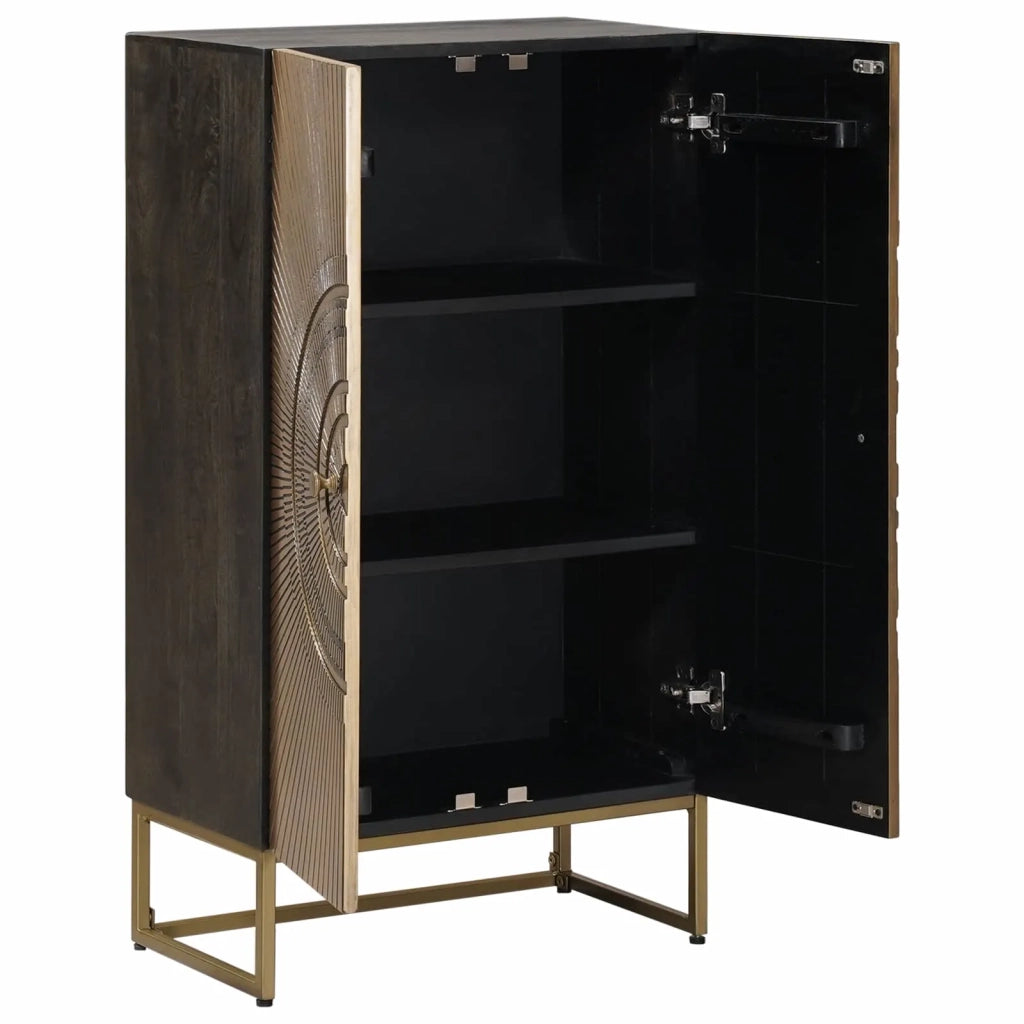 Credenza Ottone 53,5 x 30 x 95 cm