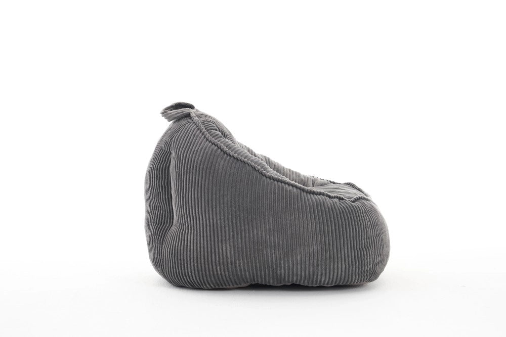 Sacco da seduta ¨C Minimal ¨C grigio chiaro velluto imbottito