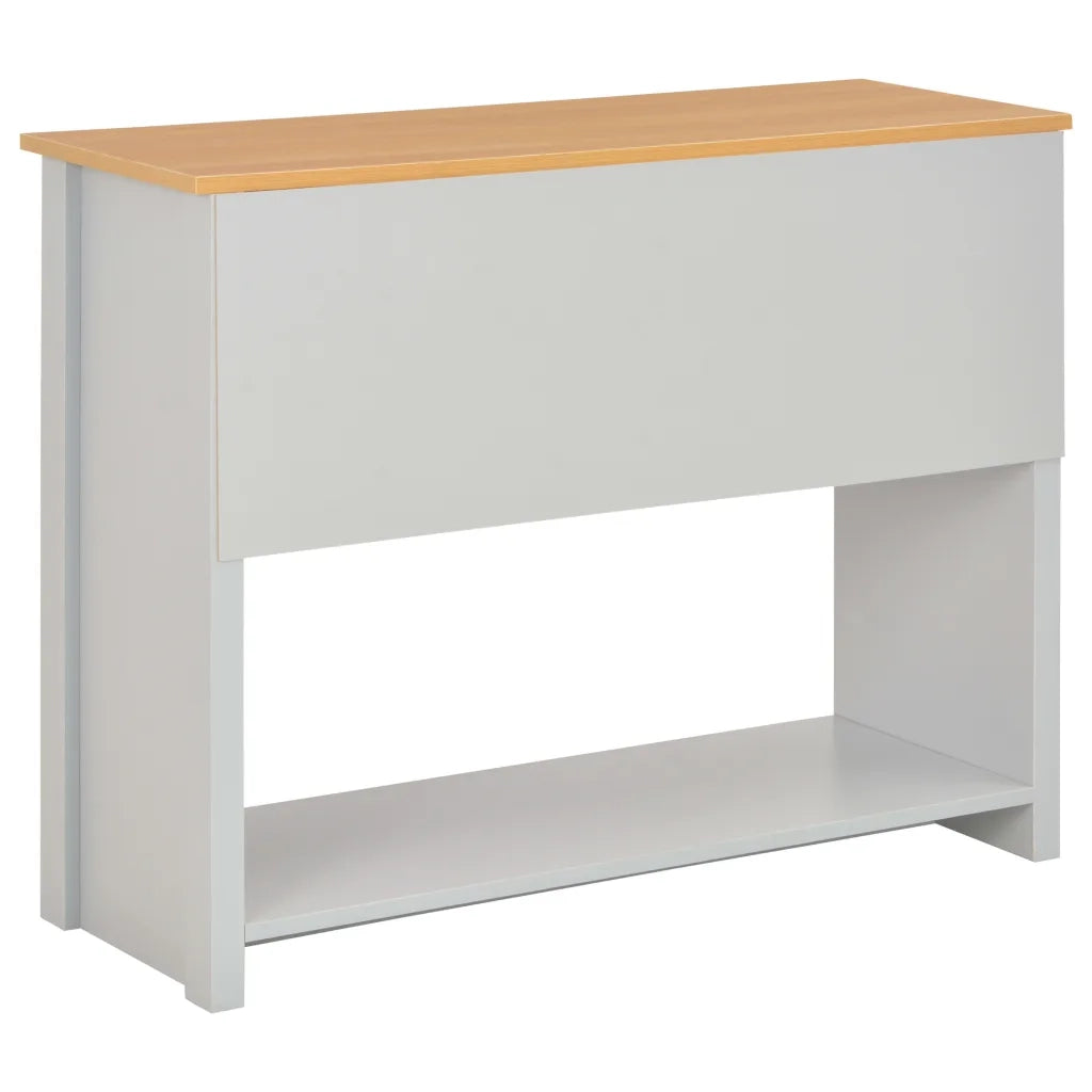 Tavolo Consolle Grigio 97x35x76 cm cod mxl 16463