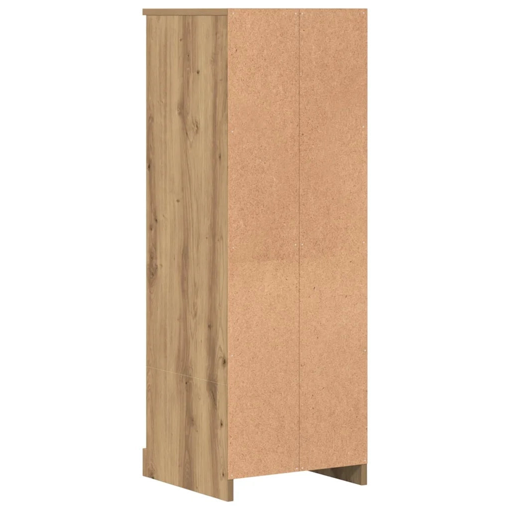 Credenza Rovere Artigianale 36x35,5x103,5 cm Legno Multistrato