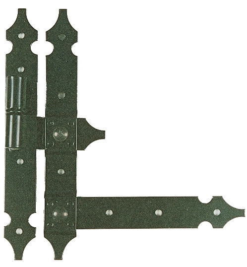 CERNIERA FERRO POLIMERIZ 6244 A FILO 25 CM- 4,0 pz