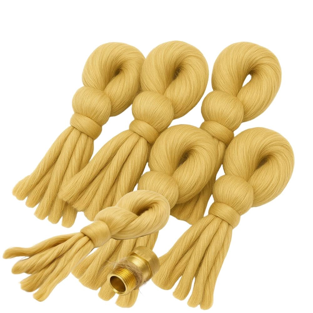 Kit professionale 6 treccia di canapa pettinata per sigillature idrauliche