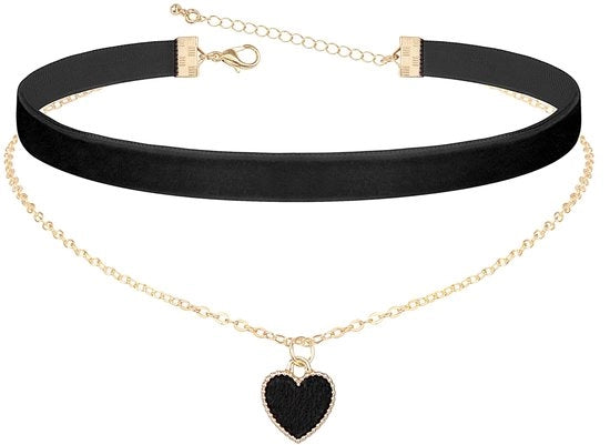 Collana regolabile a strati - Donna - Accessori - Gotico - Collana - Collare