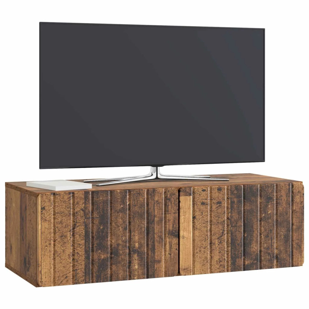 Mobile Porta TV da Muro Legno antico 98 x 41 x 30 cm 898363