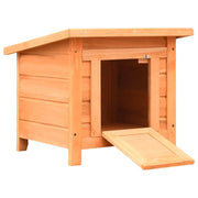 Tiragraffi per gatti albero di nicchia giocattolo per animali imbottito in pino massiccio 50 x 46 x 43 5 cm marrone 3702050