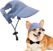 Pet adattabile per cani - Protezione solare e ventilazione per cani in caldo - Blu (Taglia M)
