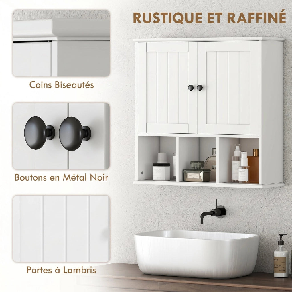 Mobile da Bagno ¨C zephmum ¨C Bianco 60x30x