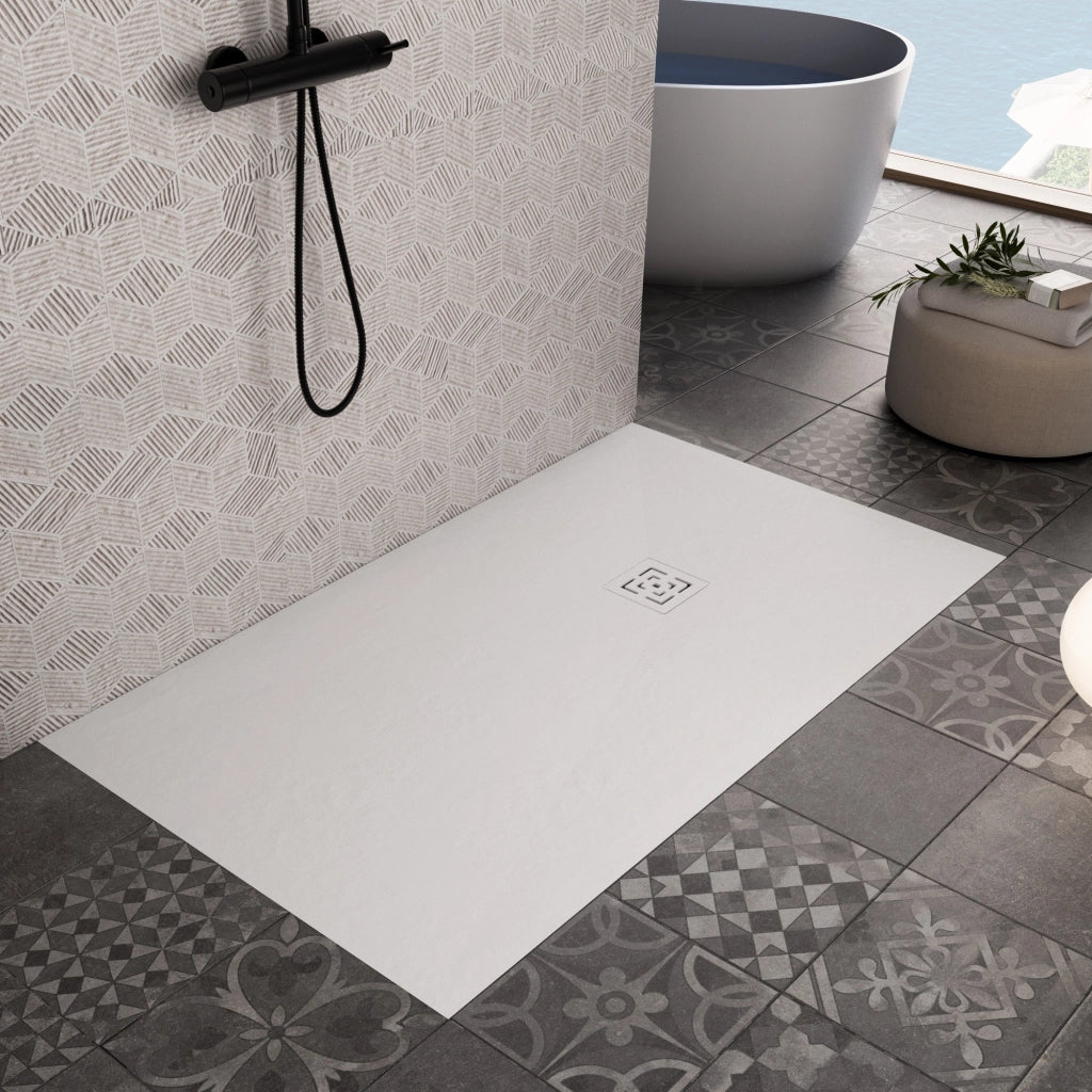 Piatto Doccia 70x150 cm in Pietra Bonussi Canton Bianco