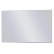 Specchio con telaio rettangolare reversibile miledy, misura 120x70