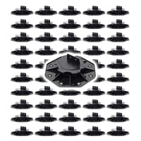 Set 50 supporti per pavimenti galleggianti, Altezza regolabile 18-25mm Max 2700 kg, Piedini per Decking