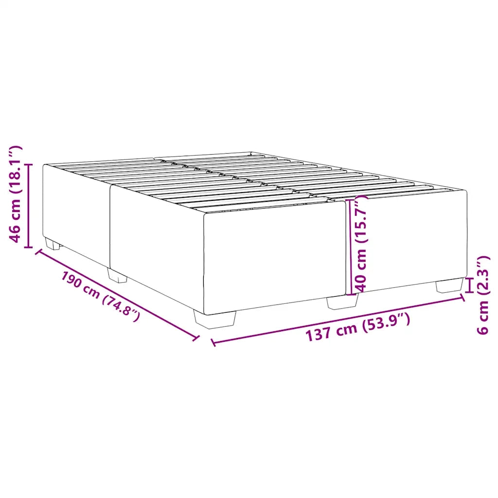 Struttura letto senza Materasso Bianca in Similpelle 3284580
