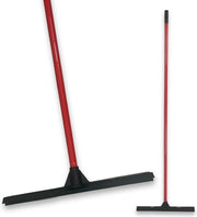Asciugamano a doppia funzione per pavimenti - gomma naturale - 44 cm - resistente all'usura - manico in acciaio inossidabile - adatto per mobili - superfici interne ed esterne