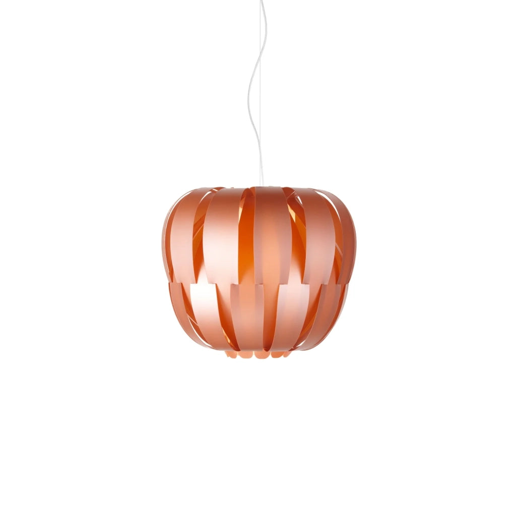 Sospensione Moderna Queen Polilux ® Rame E Metallo Cromo 1 Luce E27