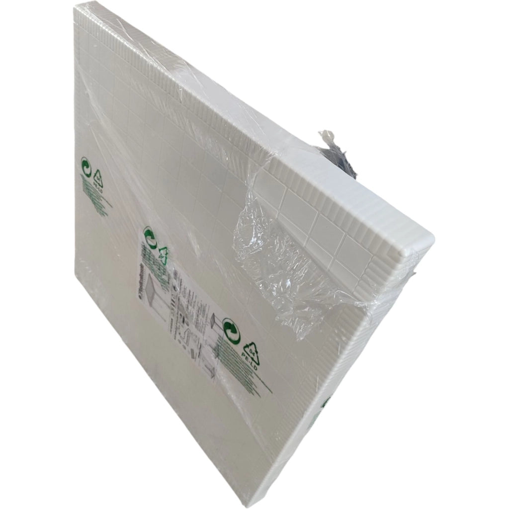 TAVOLO IN PLASTICA QUADRATO BIANCO 80X80
